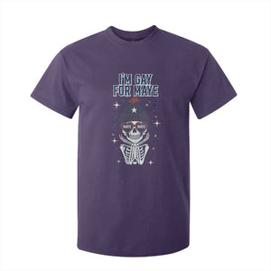 I Am Gay For Maye T Shirt For Kid Funny QB Sport Fan TS12 Purple Print Your Wear