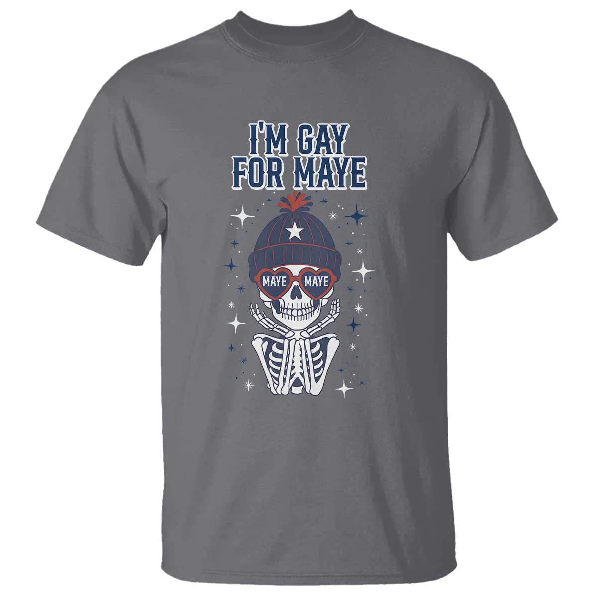 I Am Gay For Maye T Shirt Funny QB Sport Fan TS12 Charcoal Print Your Wear