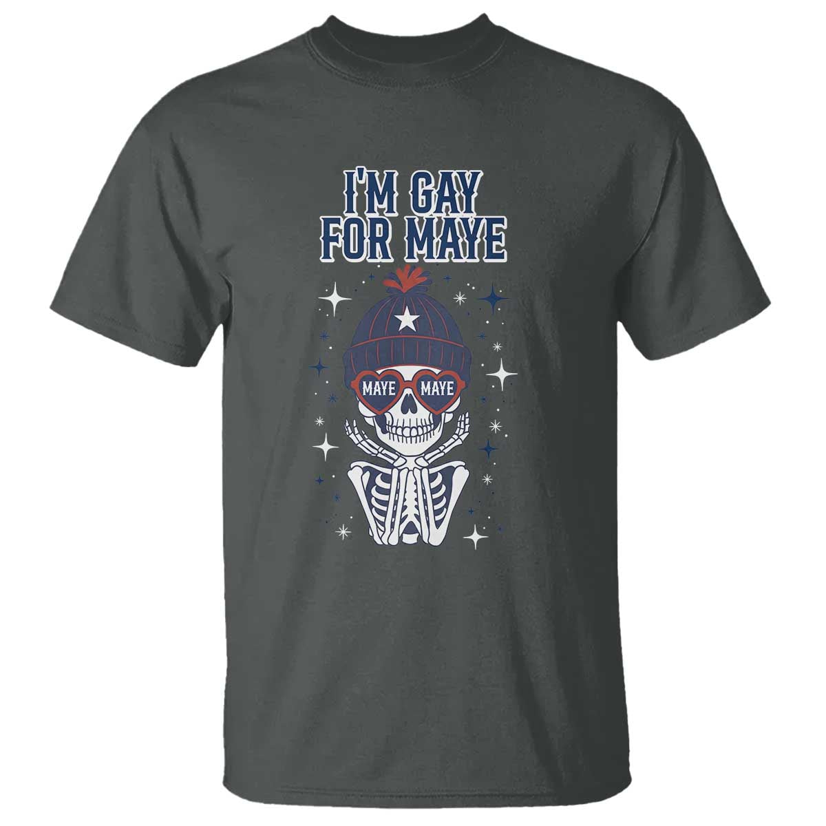 I Am Gay For Maye T Shirt Funny QB Sport Fan TS12 Dark Heather Print Your Wear