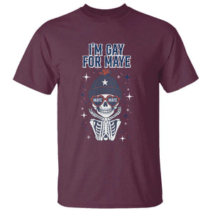 I Am Gay For Maye T Shirt Funny QB Sport Fan TS12 Maroon Print Your Wear