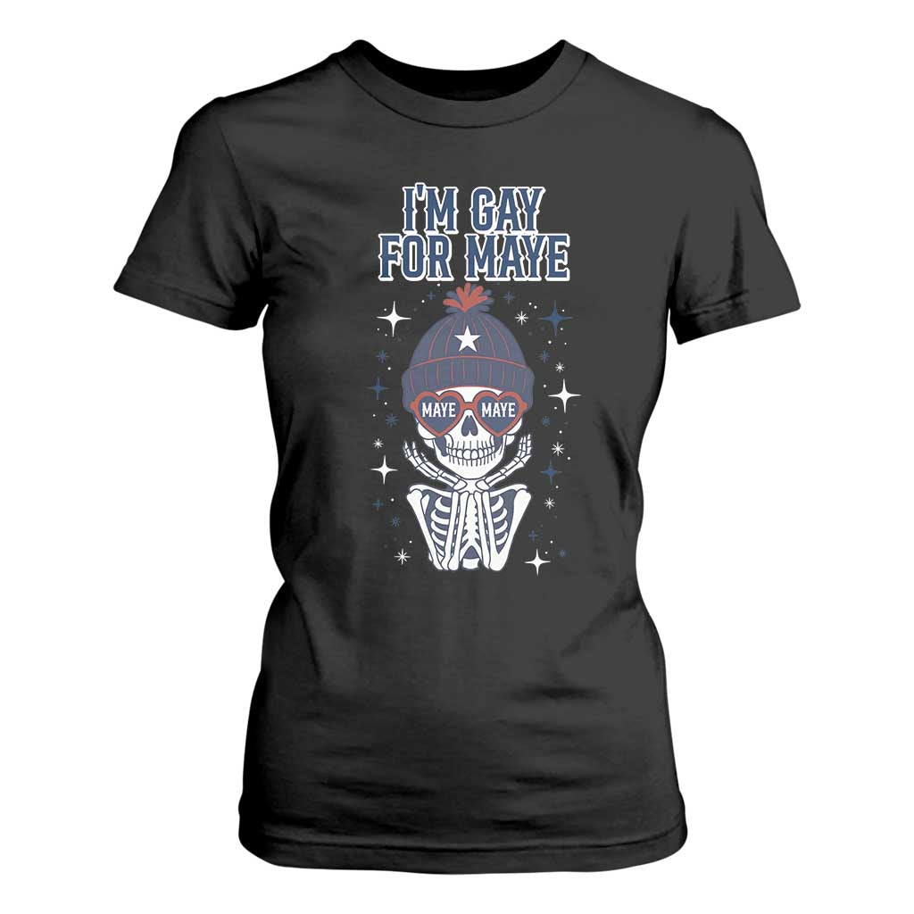I Am Gay For Maye T Shirt For Women Funny QB Sport Fan TS12 Black Print Your Wear