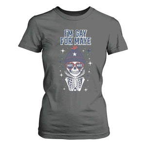I Am Gay For Maye T Shirt For Women Funny QB Sport Fan TS12 Dark Heather Print Your Wear