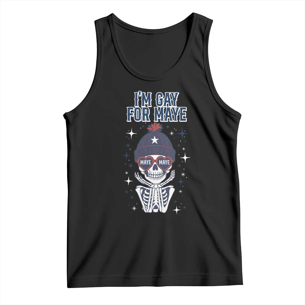 I Am Gay For Maye Tank Top Funny QB Sport Fan TS12 Black Print Your Wear