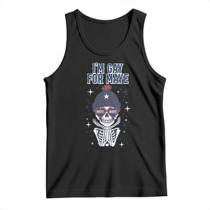 I Am Gay For Maye Tank Top Funny QB Sport Fan TS12 Black Print Your Wear