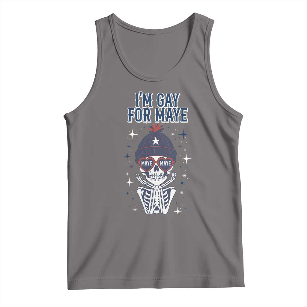 I Am Gay For Maye Tank Top Funny QB Sport Fan TS12 Deep Heather Print Your Wear