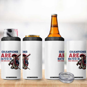 Champions Are Maye'd In NE 4 in 1 Can Cooler Tumbler Funny QB Sport Fan TS12 Print Your Wear