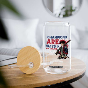Champions Are Maye'd In NE Glass Can Funny QB Sport Fan TS12 Print Your Wear