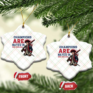 Champions Are Maye'd In NE Ceramic Ornament Funny QB Sport Fan TS12 Print Your Wear