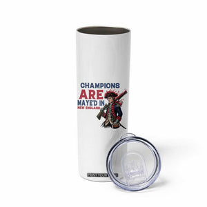 Champions Are Maye'd In NE Skinny Tumbler Funny QB Sport Fan TS12 Print Your Wear