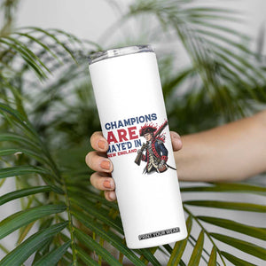 Champions Are Maye'd In NE Skinny Tumbler Funny QB Sport Fan TS12 Print Your Wear