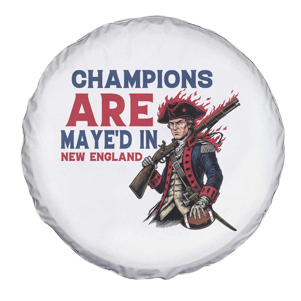 Champions Are Maye'd In NE Spare Tire Cover Funny QB Sport Fan TS12 Print Your Wear