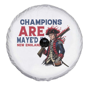 Champions Are Maye'd In NE Spare Tire Cover Funny QB Sport Fan TS12 Print Your Wear