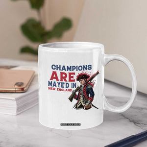 Champions Are Maye'd In NE Coffee Mug Funny QB Sport Fan TS12 Print Your Wear