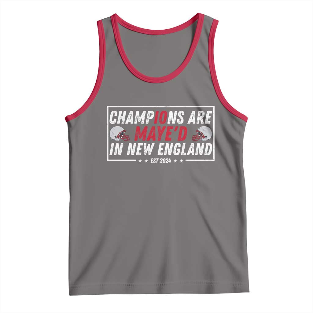 Champions Are Maye'd In NE Tank Top FB Lover Gift TS12 Deep Heather Red Print Your Wear