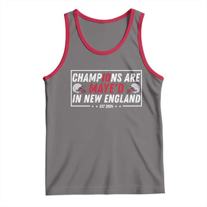 Champions Are Maye'd In NE Tank Top FB Lover Gift TS12 Deep Heather Red Print Your Wear
