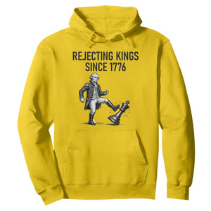 Rejecting Kings Since 1776 Hoodie Funny George Washington TS12 Daisy Print Your Wear