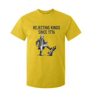 Rejecting Kings Since 1776 T Shirt For Kid Funny George Washington TS12 Daisy Print Your Wear