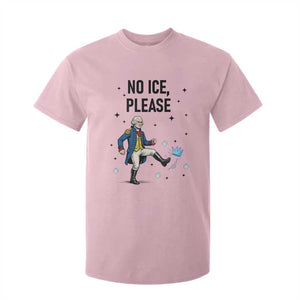 Funny George Washington T Shirt For Kid No Ice Please TS12 Light Pink Print Your Wear