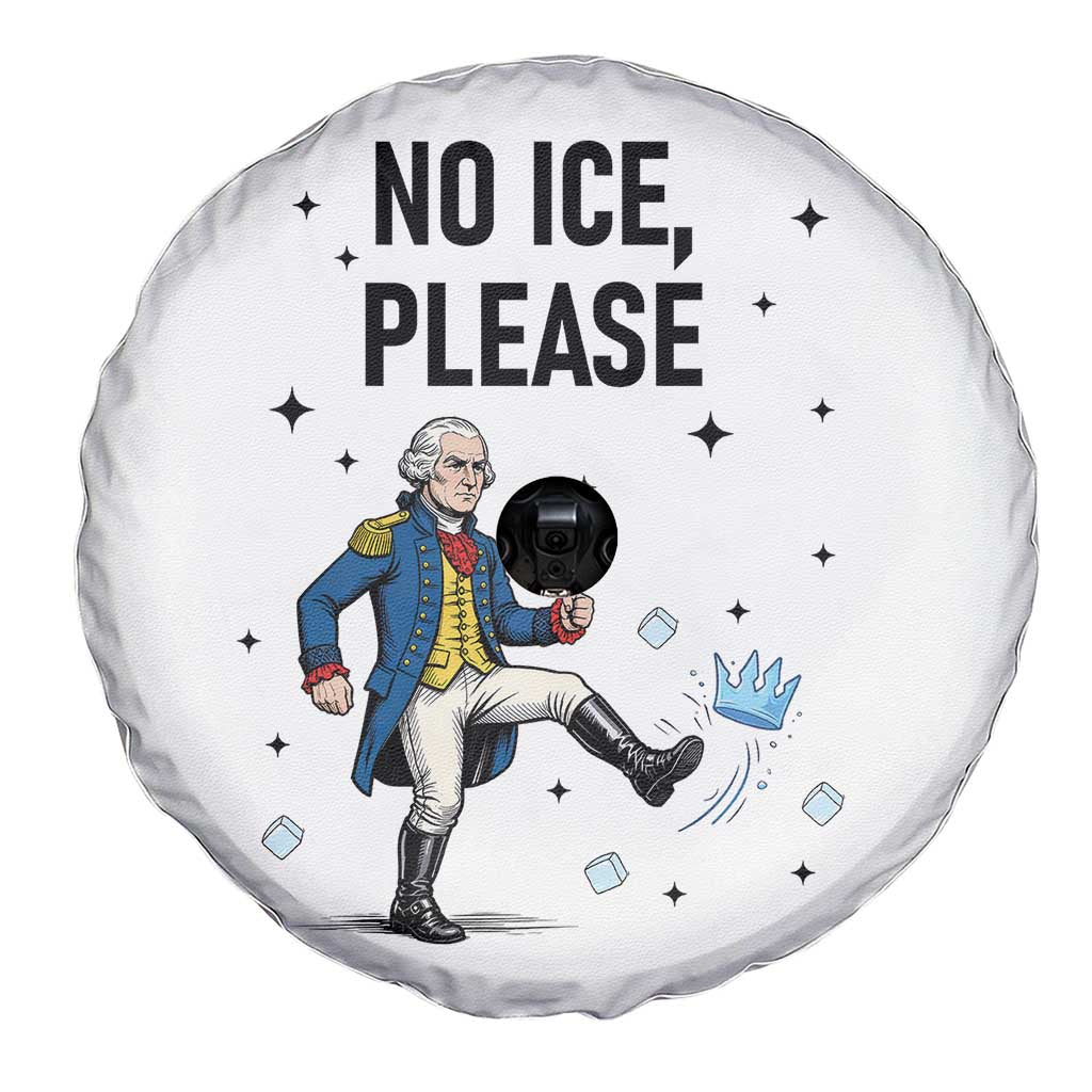 Funny George Washington Spare Tire Cover No Ice Please TS12 Print Your Wear