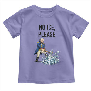 Funny George Washington Political Anti Ice Gift Toddler T Shirt TS12 Violet Print Your Wear