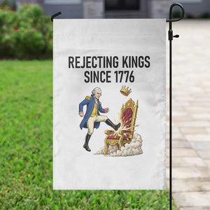 Funny George Washington Protest Garden Flag Rejecting Kings Since 1776 TS12 Print Your Wear