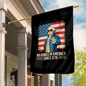 Patriotic George Washington Garden Flag No Kings In America TS12 Print Your Wear