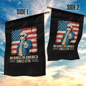 Patriotic George Washington Garden Flag No Kings In America TS12 Print Your Wear