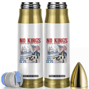 No Kings Since 1776 George Washington Bullet Tumbler Political Humor Gift TS12 White Print Your Wear