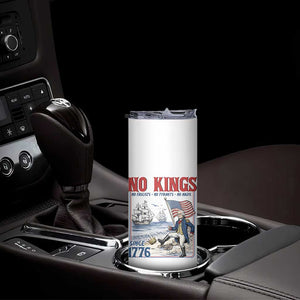 No Kings Since 1776 George Washington Skinny Tumbler Political Humor Gift TS12 Print Your Wear
