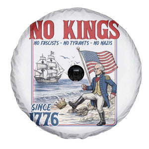 No Kings Since 1776 George Washington Spare Tire Cover Political Humor Gift TS12 Print Your Wear