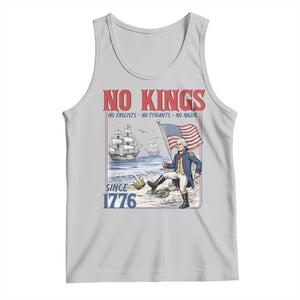 No Kings Since 1776 George Washington Tank Top Political Humor Gift TS12 Ash Print Your Wear