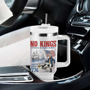 No Kings Since 1776 George Washington Tumbler With Handle Political Humor Gift TS12 Print Your Wear