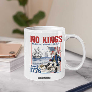 No Kings Since 1776 George Washington Coffee Mug Political Humor Gift TS12 Print Your Wear