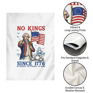 American Patriot George Washington No Kings Garden Flag Political Humor Gift TS12 Print Your Wear