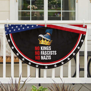 No Kings No Fascists No Nazis Patriotic Fan Flag Anti Authoritarian Protest