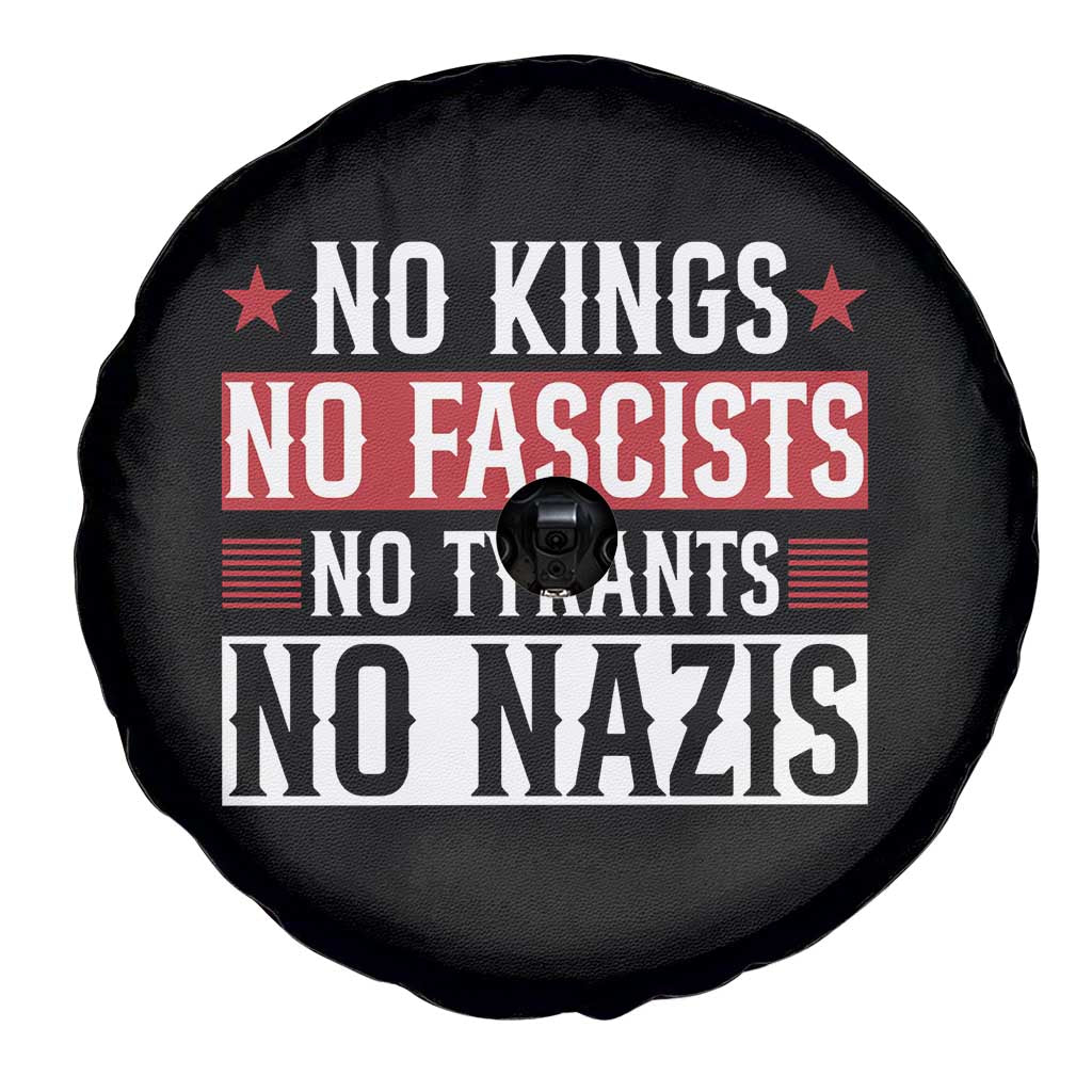 No Kings No Fascists No Nazis Spare Tire Cover Patriotic Political TS12 Print Your Wear