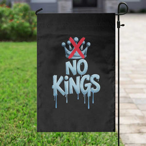 No Kings Abolish ICE Garden Flag Anti Authoritarian Protest TS12 Print Your Wear