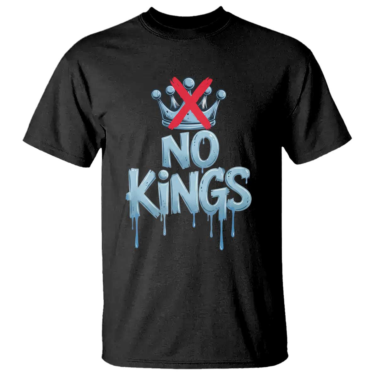 No Kings Abolish ICE T Shirt Anti Authoritarian Protest TS12 Black Print Your Wear