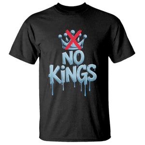 No Kings Abolish ICE T Shirt Anti Authoritarian Protest TS12 Black Print Your Wear