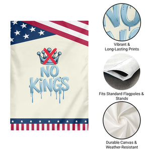 No Kings Abolish ICE Garden Flag Anti Authoritarian Protest TS12 Print Your Wear