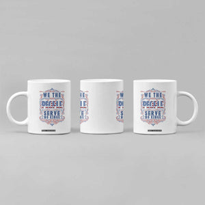 We The People Serve No Kings Coffee Mug American Patriot Freedom Gift TS12 Print Your Wear