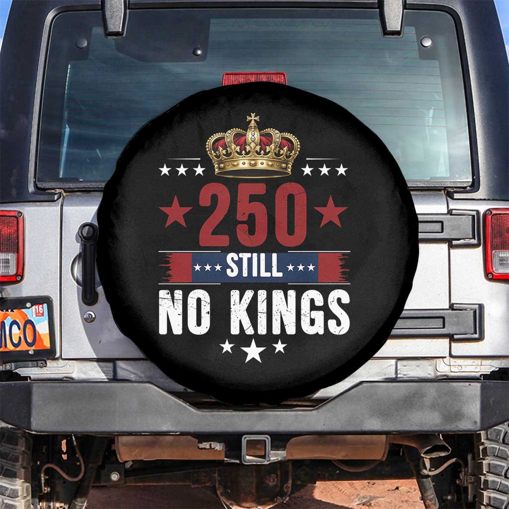 250 Still No Kings Spare Tire Cover American Patriot Freedom TS12 No hole Black Print Your Wear