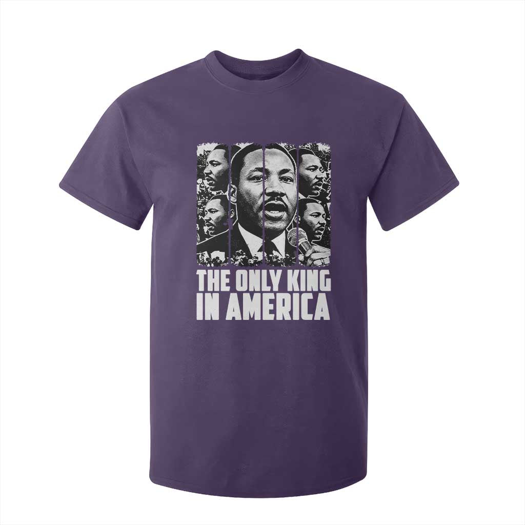 Legacy Of Martin Luther King Jr T Shirt For Kid The Only King In America TS12 Purple Print Your Wear