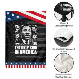 Legacy Of Martin Luther King Jr Garden Flag The Only King In America TS12 Print Your Wear