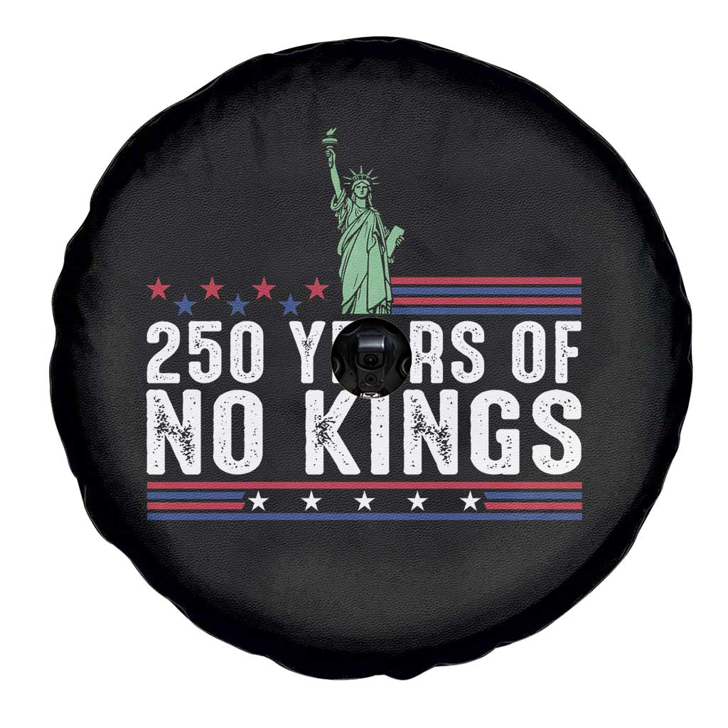 250 Years Of No Kings Spare Tire Cover Statue Of Liberty Freedom Protest TS12 Print Your Wear