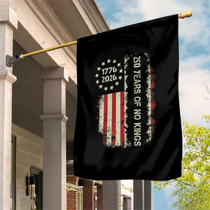 250 Years Of No Kings Garden Flag Vintage American Flag TS12 Print Your Wear