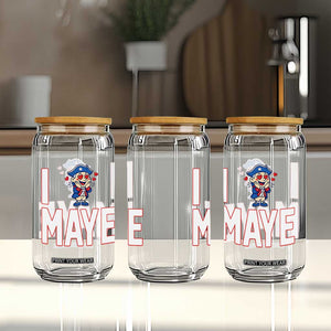 I Love Maye Glass Can Funny QB Sport Fan TS12 Print Your Wear