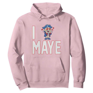 I Love Maye Hoodie Funny QB Sport Fan TS12 Light Pink Print Your Wear