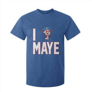 I Love Maye T Shirt For Kid Funny QB Sport Fan TS12 Royal Blue Print Your Wear