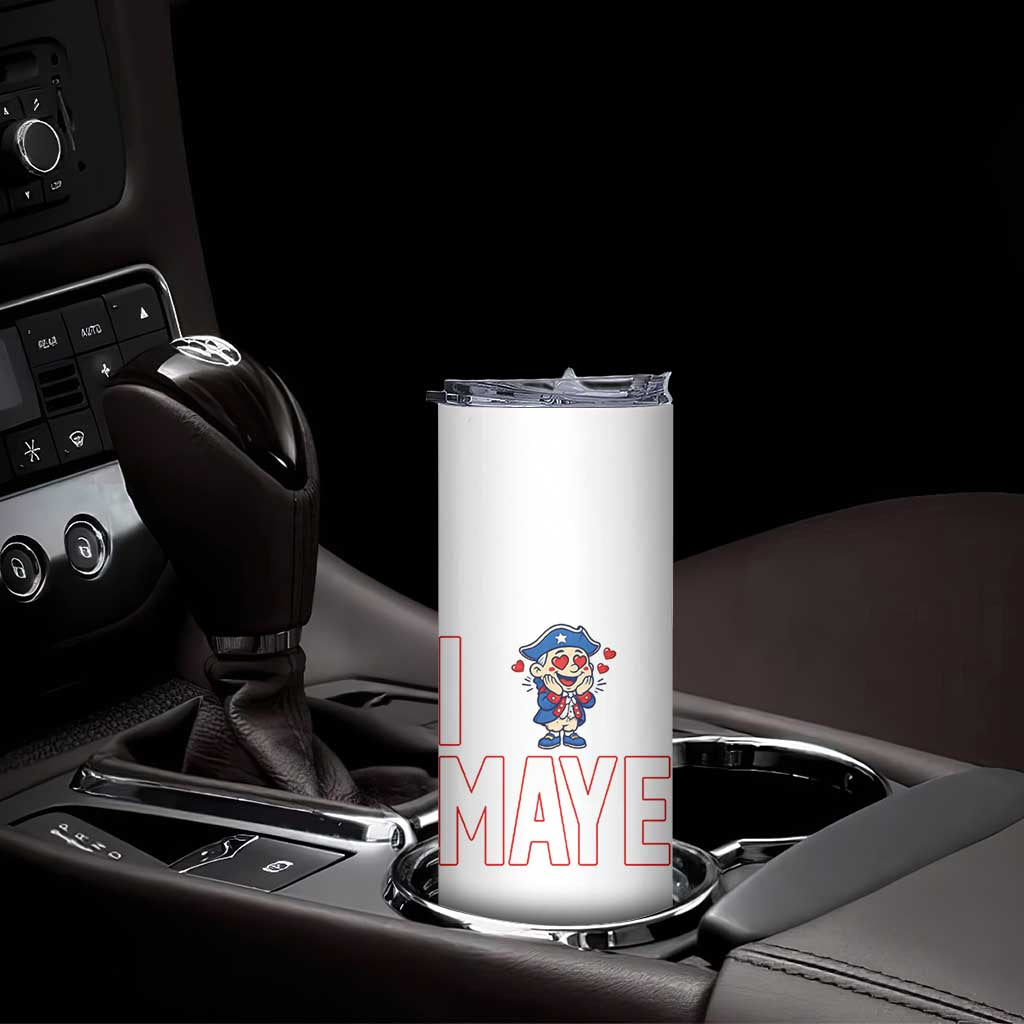 I Love Maye Skinny Tumbler Funny QB Sport Fan TS12 Print Your Wear